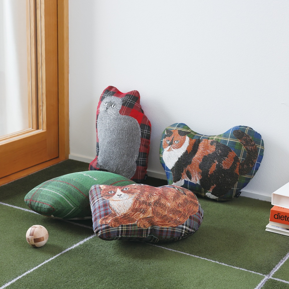 Matsuo Miyuki Diecut Cushion Mugi | 8000000works | エイトミリオン